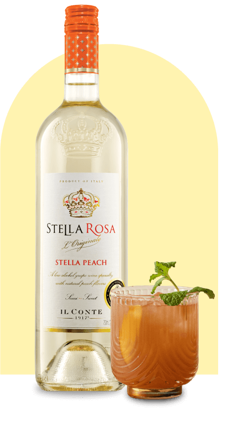 Saying What I'm Drinkin’ cocktail with Stella Rosa Peach