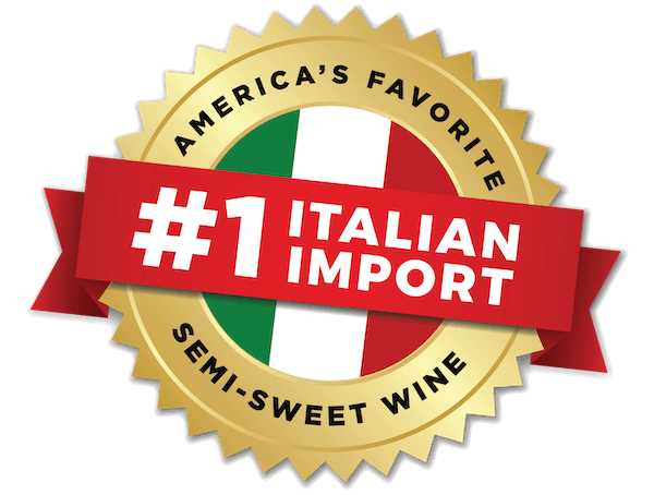 America's favorite #1 Italian Import semi-sweet wine